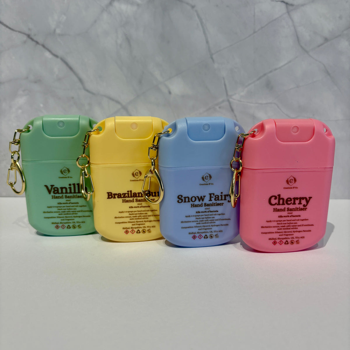 Keychain Mini Hand Sanitisers